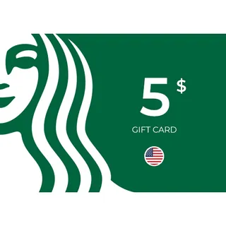$5.00 USD Starbucks