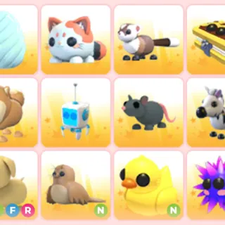 Adopt Me Bundle X12 Pets