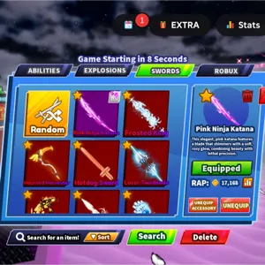 blade ball pink katana