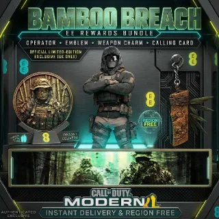 Call of Duty MW4 Bamboo Breach EE Bundle – Digital Code Region free All platforms