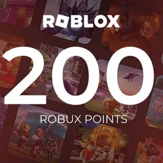 Roblox Card 200 Robux Key - GLOBAL