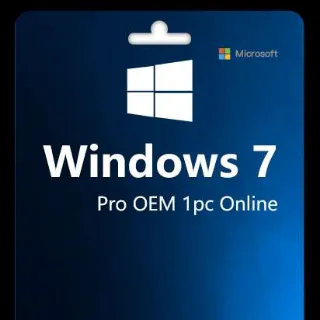 Windows 7 pro OEM 1pc