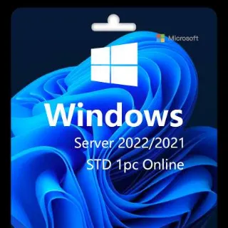 Windows Server 2022/2021 STD 1pc Online