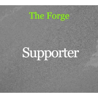 The forge - supporter