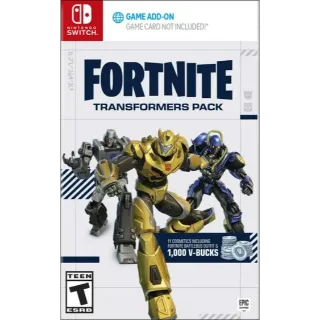 Fortnite - Transformers Pack + 1000 V-Bucks (Nintendo Switch) Nintendo Key