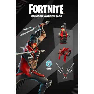 Fortnite - Crimson Warden Pack +  600 V-Bucks (DLC) XBOX LIVE Key UNITED STATES