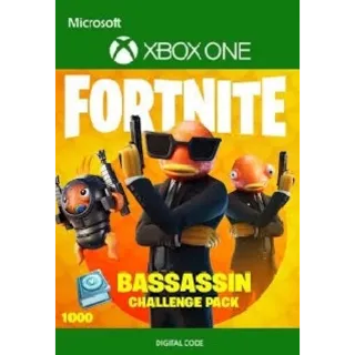 Fortnite Bassassin Challenge Pack + 1,000 V-Bucks Challenge (DLC) XBOX LIVE Key ARGENTINA