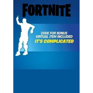 Fortnite - It's Complicated Emote (DLC) Epic Games Key GLOBAL