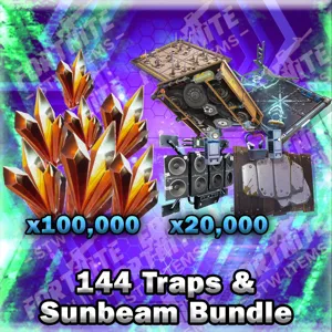 20K 144 Traps + 100K Sunbeam