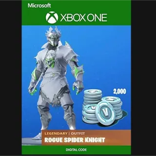 Fortnite - Rouge Spider Knight + 2000 V-Bucks