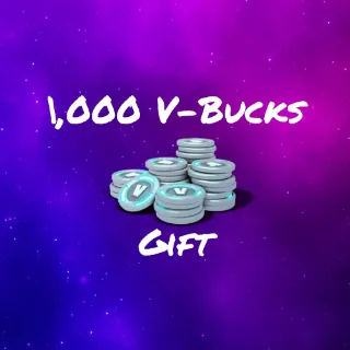 Fortnite - 1,000 V-Bucks (Gift)