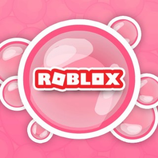 pink logo for roblox