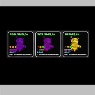 💜🌈10kg chimp trio 🌈💜