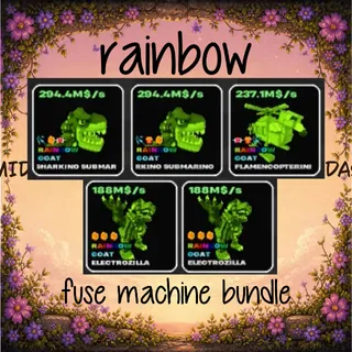 🌈🎰rainbow fuse machine rots🎰 🌈