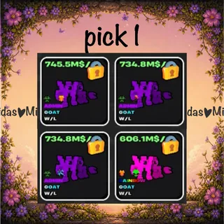 💕pick 1 (2 trait) W/L💕
