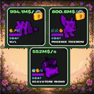 💜🐐admin trio🐐💜