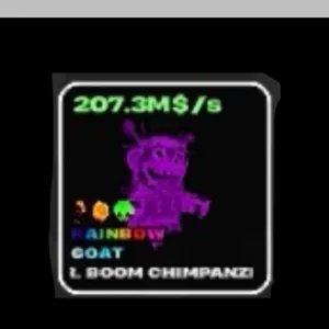 🌈10kg rainbow chimp🌈
