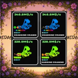 🌈☢️rainbow/toxic goat pack☢️🌈