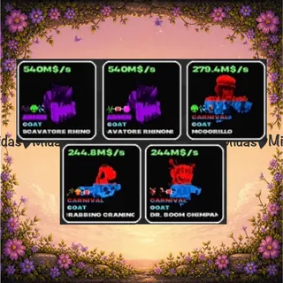🎉carnival phoenix fuse pack🎉