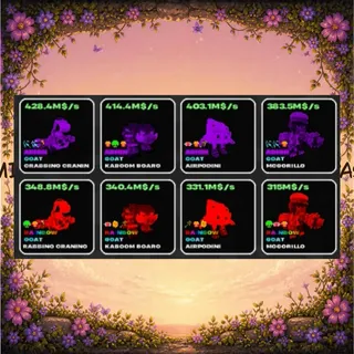 🌈💜rainbow/admin goat pack💜🌈