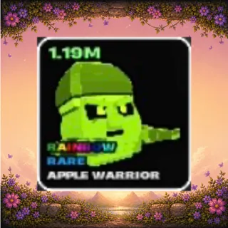 🍎🌈rainbow 1.19m apple🌈🍎