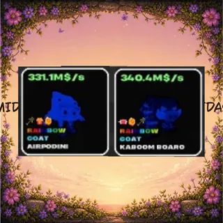 🌈 max rainbow duo🌈