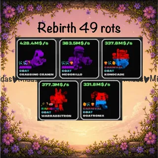 ♻️rebirth 49 brainrots♻️