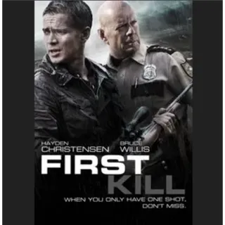 First Kill HD VUDU movieredeem.com