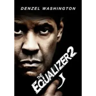 The Equalizer 2 4K UHD Movies Anywhere MA