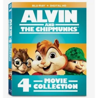 Alvin and the Chipmunks 4 Films Collection HD Movies Anywhere