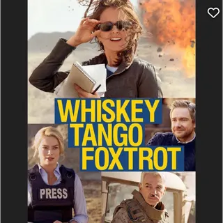 Whiskey Tango Foxtrot HD Apple or VUDU paramountdigitalcopy.com/redeem