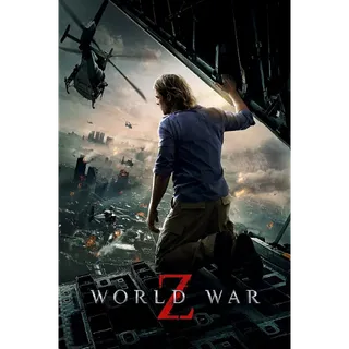 World War Z HD Apple or VUDU paramountdigitalcopy.com/redeem