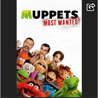 Muppets Most Wanted HD Movies Anywhere