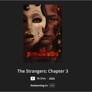 The Strangers: Chapter 3 HD Movies Anywhere