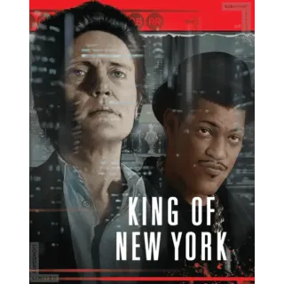 King of New York 4k UHD Fandango