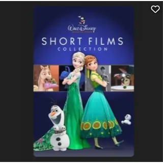 Walt Disney Animation Studios Shorts Collection HD Movies Anywhere MA