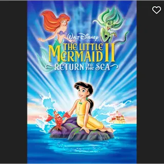 The Little Mermaid 2 II: Return to The Sea HD Movies Anywhere