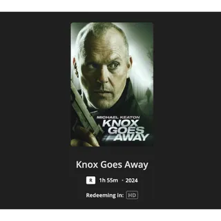 Knox Goes Away HD Movies Anywhere