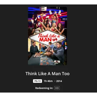 Think Like A Man Too HD Movies Anywhere