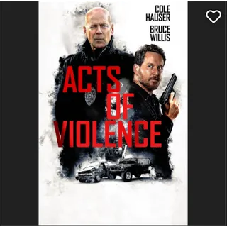 Acts Of Violence HD VUDU 