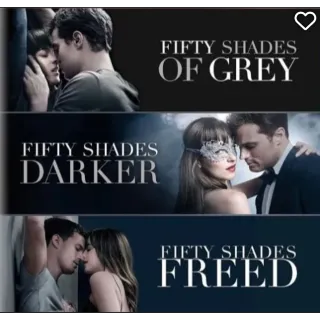 Fifty Shades of Grey Trilogy HD Movies Anywhere