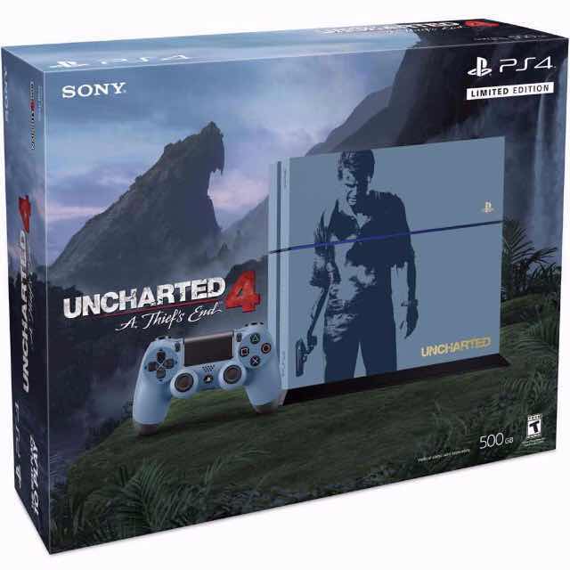 Uncharted 4 Ps4 Playstation 4 Limited Edition Bundle Ps4 Consoles - uncharted 4 ps4 playstation 4 limited edition bundle