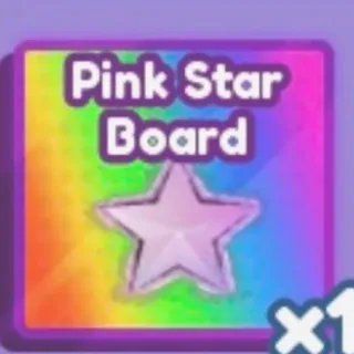 pink star board