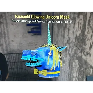 Fasnacht bundle glowing unicorn/robo