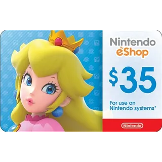 $35.00 USD Nintendo eShop