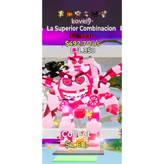 Lovely La superior combinacion 492.7Qi/s LvL 350