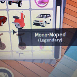 Collectibles Adopt Me Mono Moped In Game Items Gameflip