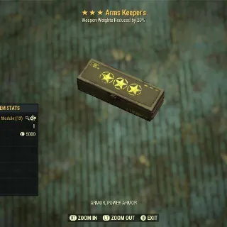 x5 Arms Keeper's Mods