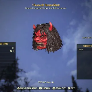 Fasnacht Demon Mask