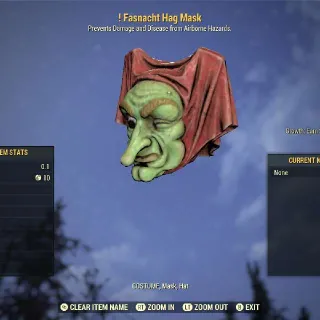 Fasnacht Hag Mask